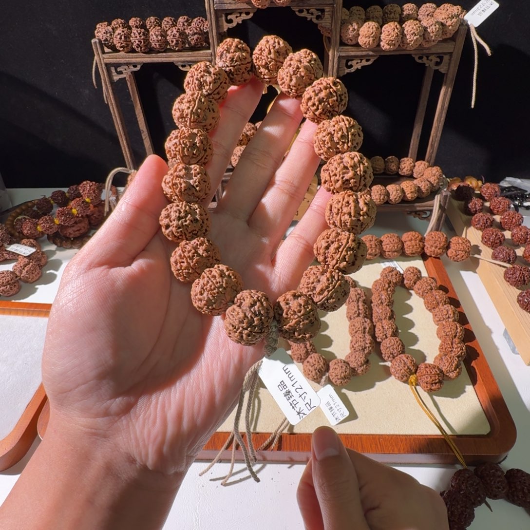 金刚菩提手串21尺寸原生态手持