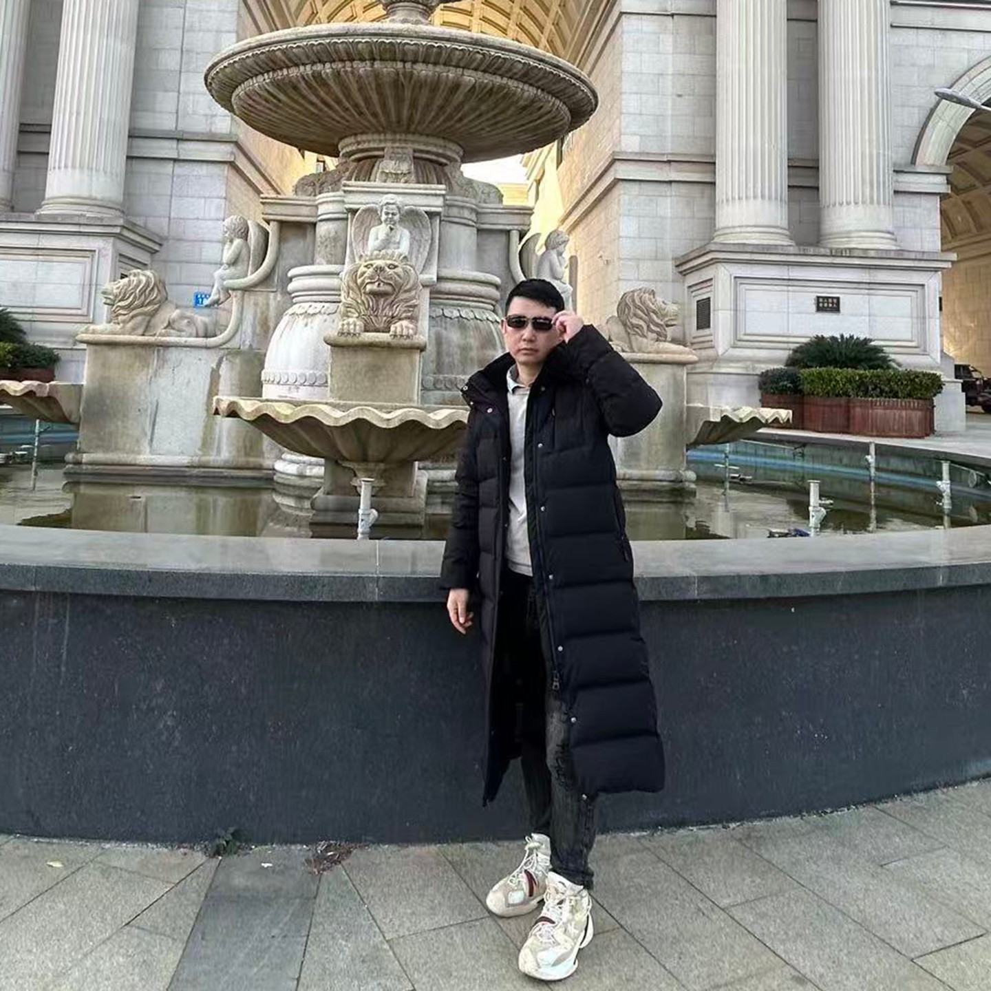 长款羽绒服女款潮流加厚东北抗寒零下40度466克高充绒保暖情侣款