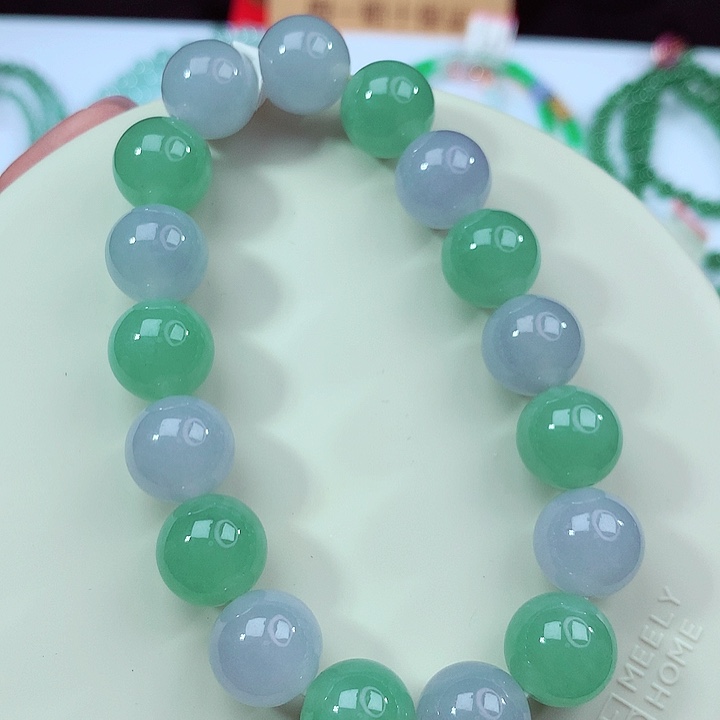 未镶嵌手链翡翠卡12