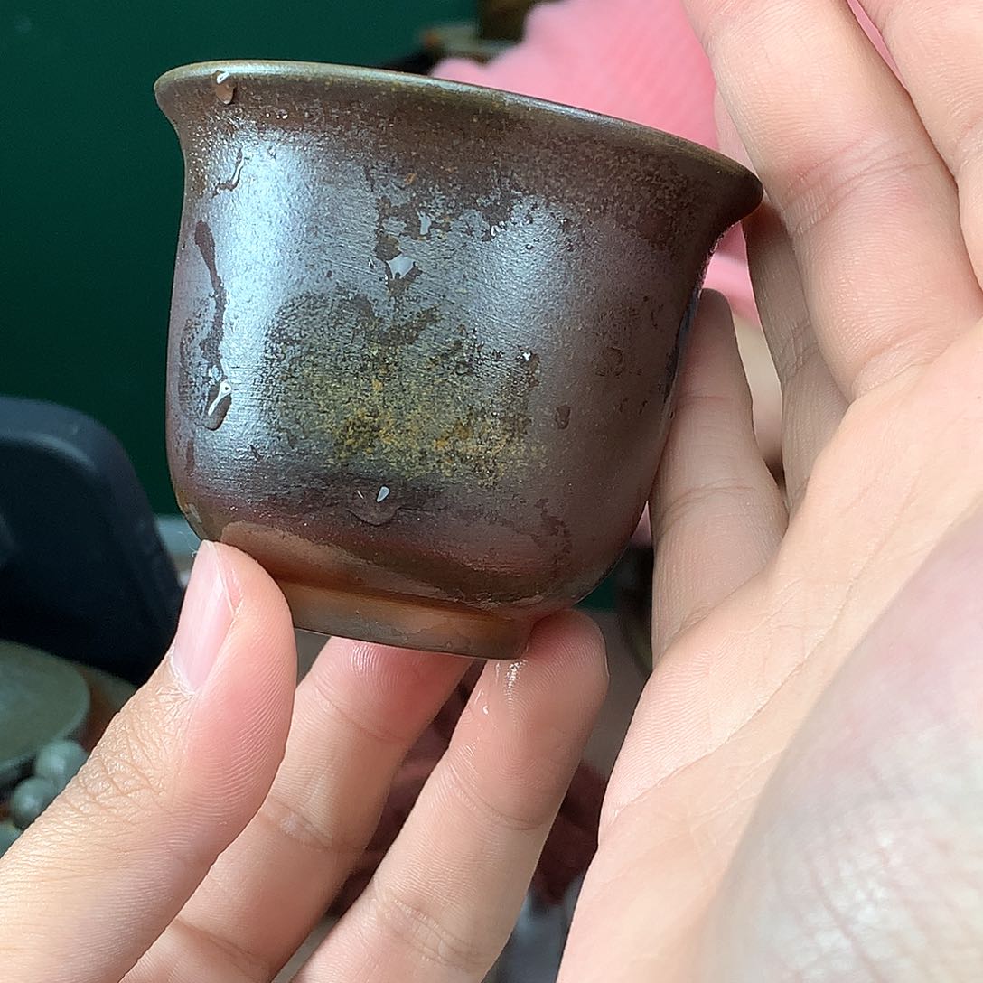 紫砂柴烧纯自然柴烧