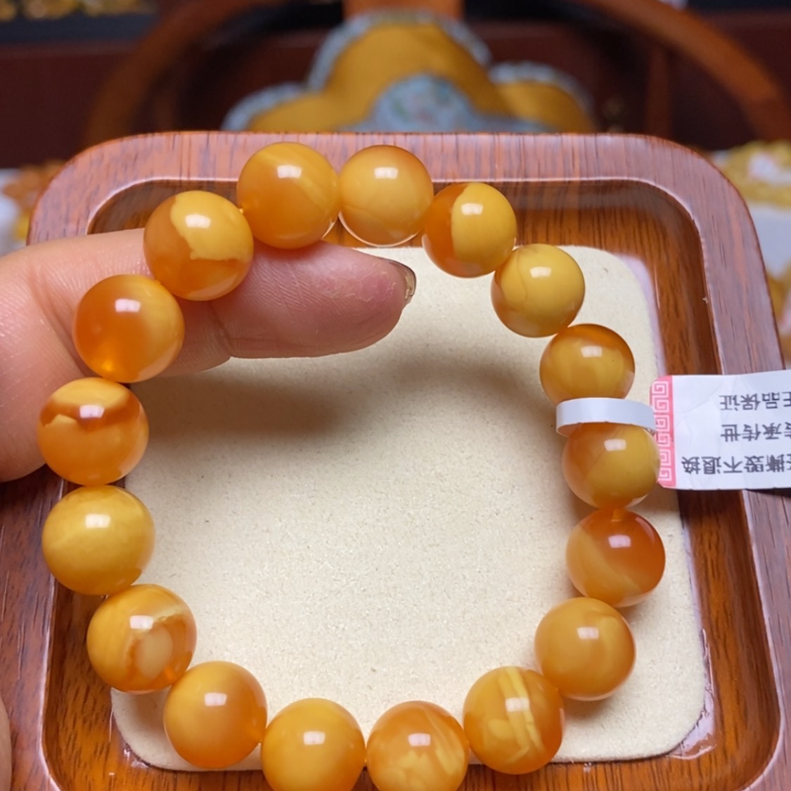 【闪购商品】蜜蜡手链未镶嵌手串