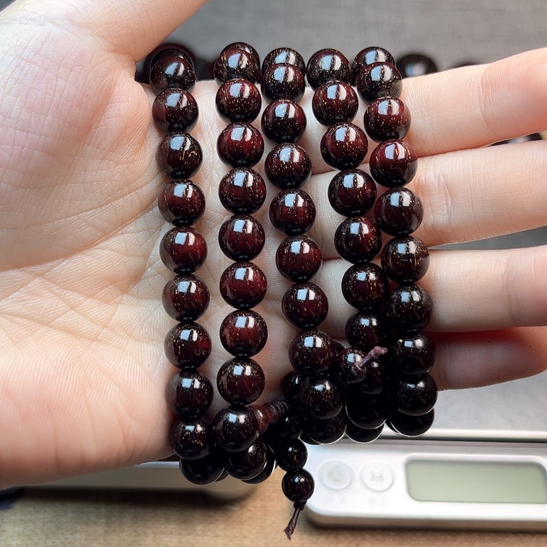 檀香紫檀（小叶紫檀）0.8x108多星