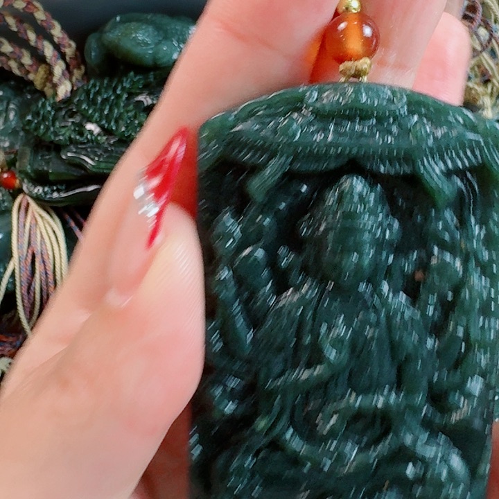 和田玉把件未镶嵌