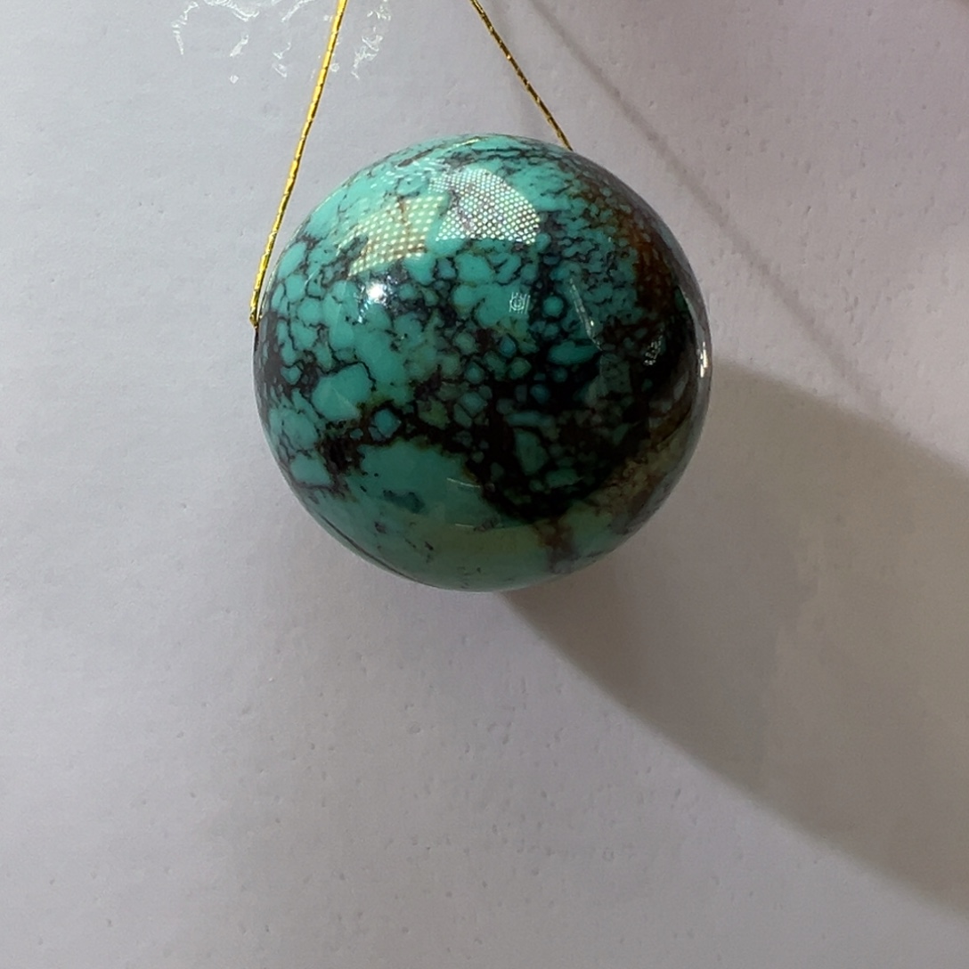 绿松石未镶嵌挂件26