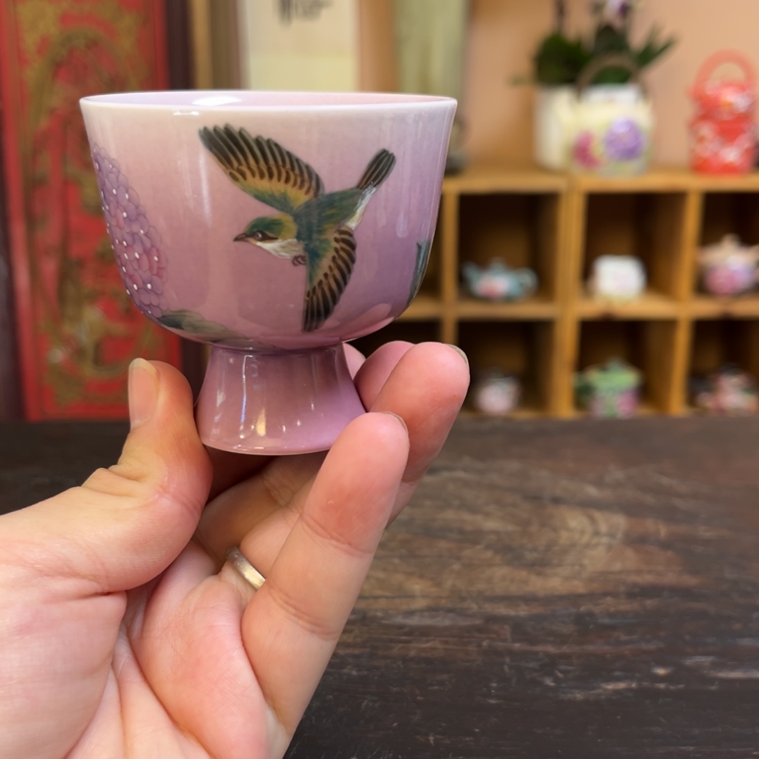 柴烧手工手绘陶瓷
