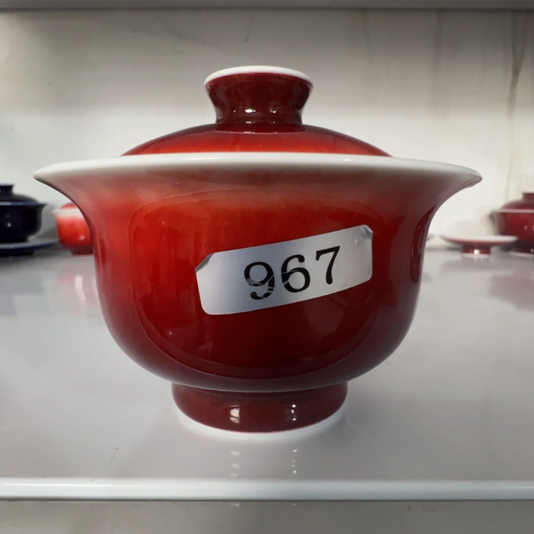 陶景德镇陶瓷郎红微瑕