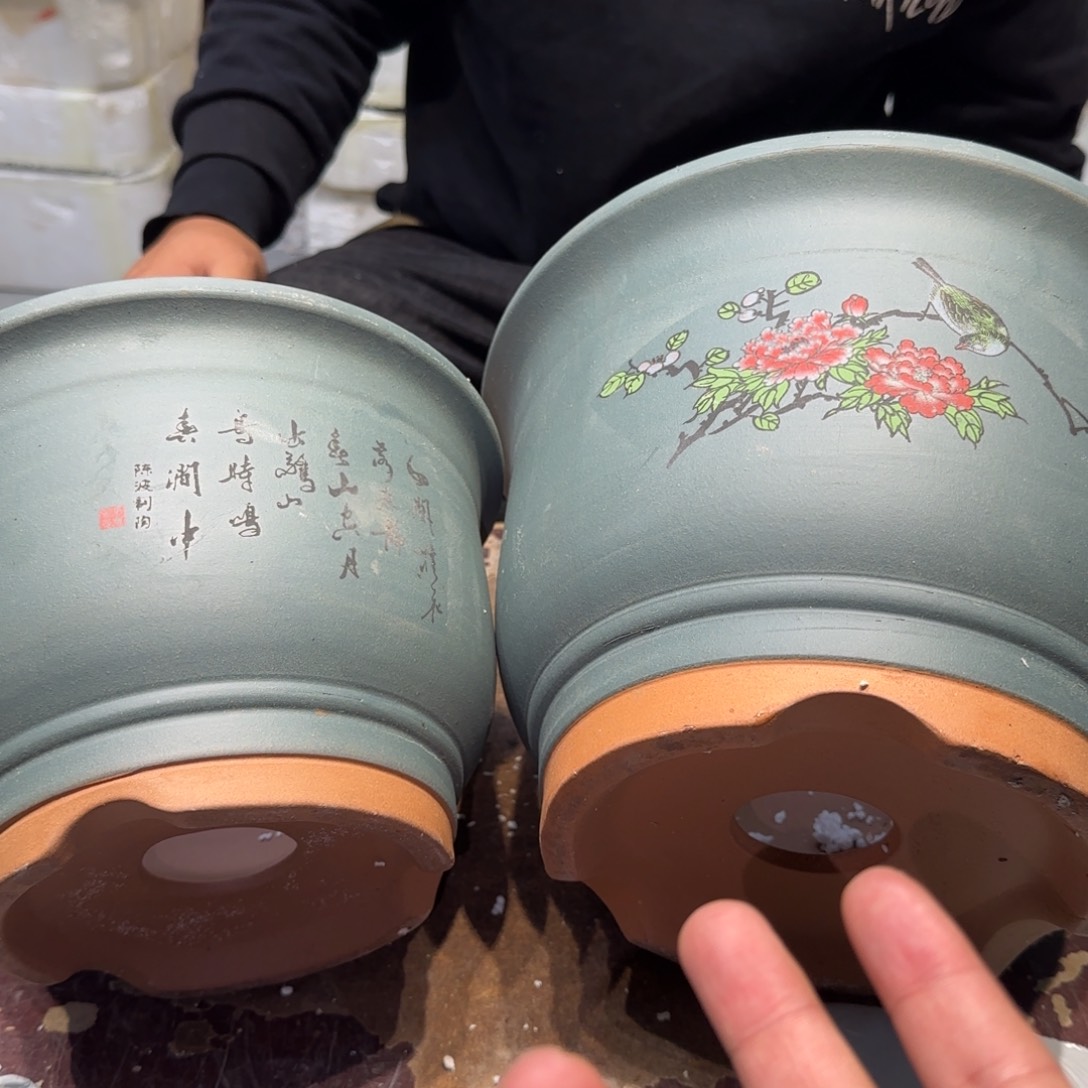 紫砂花盆口径为一