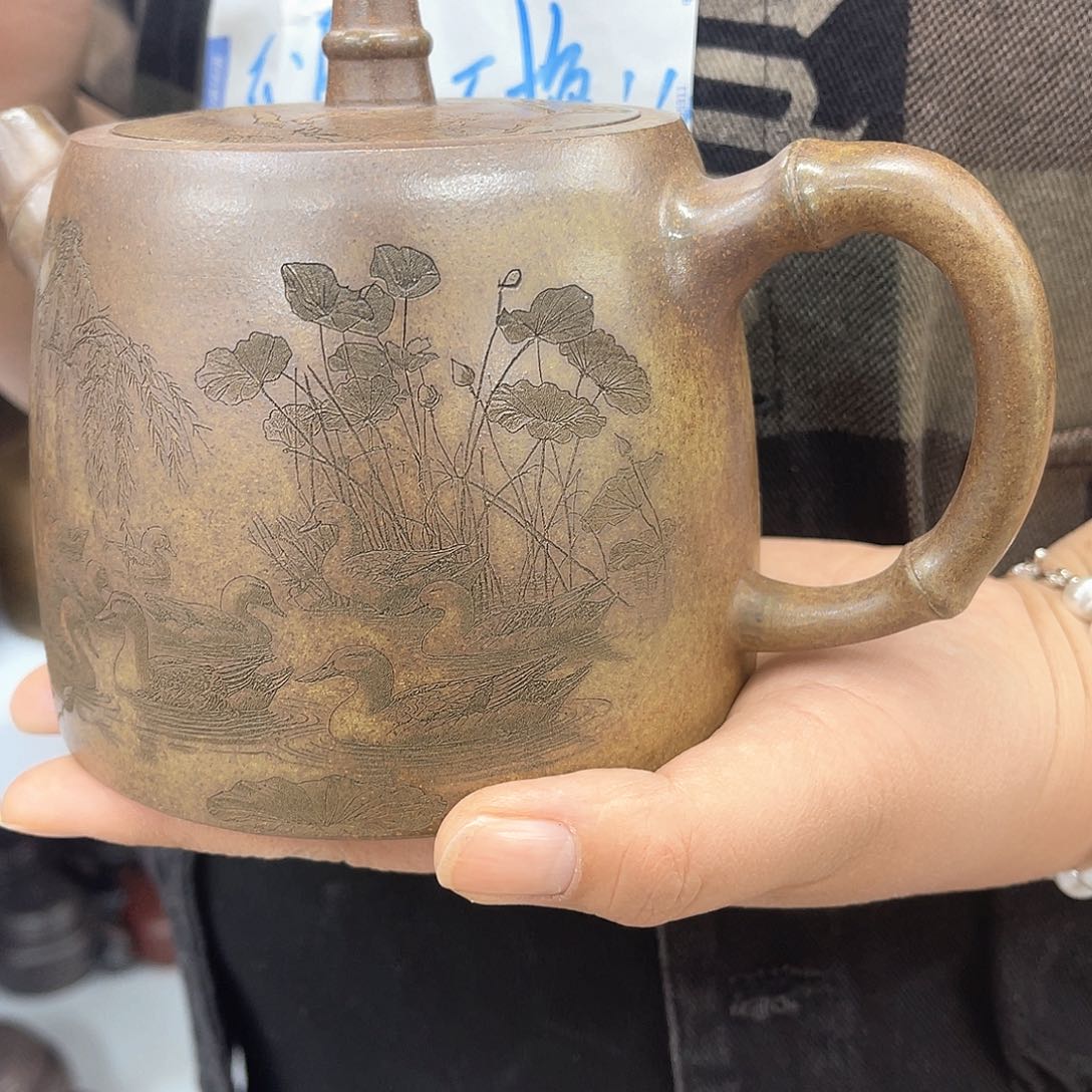 紫砂茶壶宜兴紫砂壶瑕疵