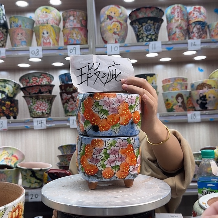 花盆紫砂瑕疵瑕疵953