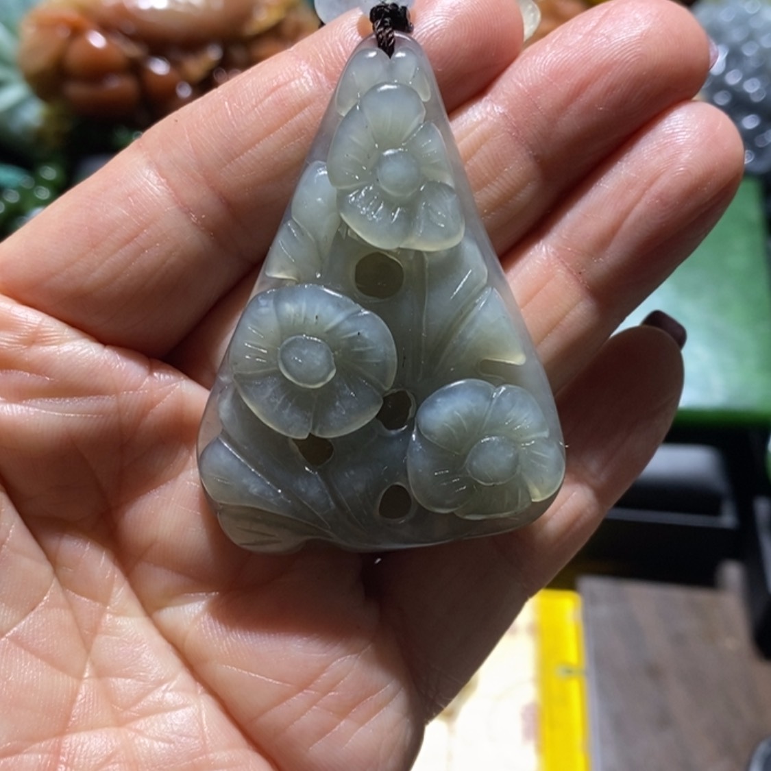 【闪购商品】岫玉毛衣链未镶嵌