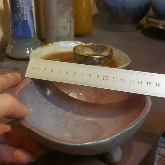 盘手工高温原矿窑变