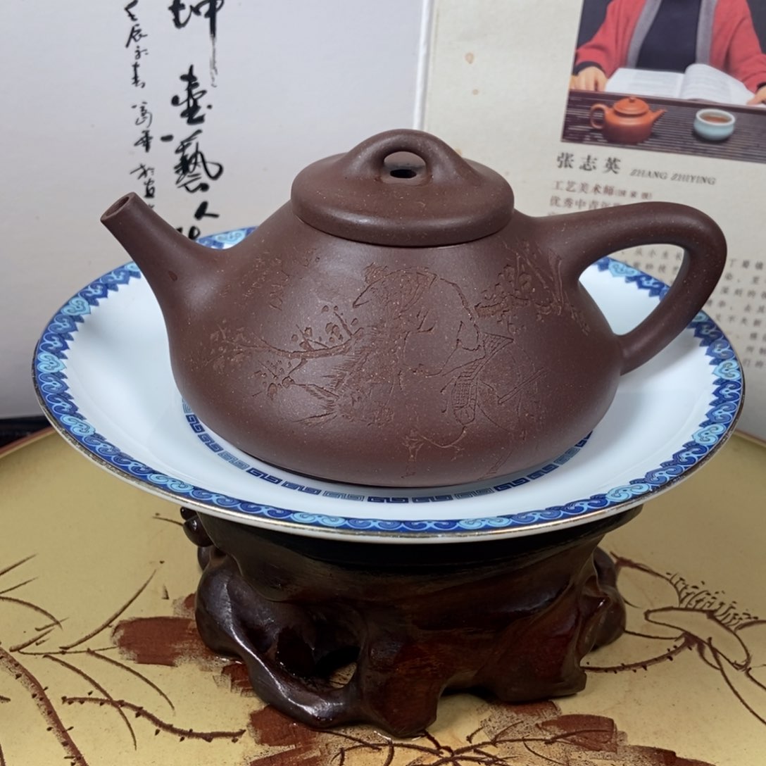 紫砂茶壶全手200 容量宜兴紫砂壶