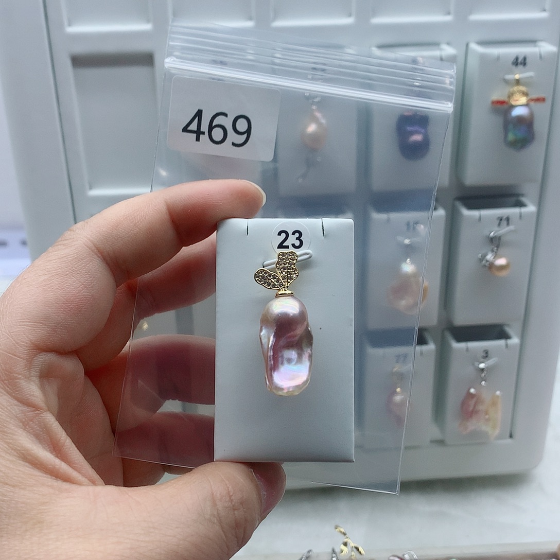 吊坠(不含链)淡水珍珠合金