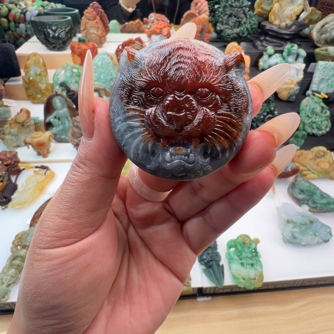 未镶嵌挂件翡翠天然缅甸