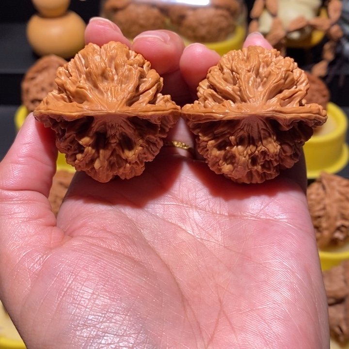 文玩核桃把件文玩核桃45尺帝王