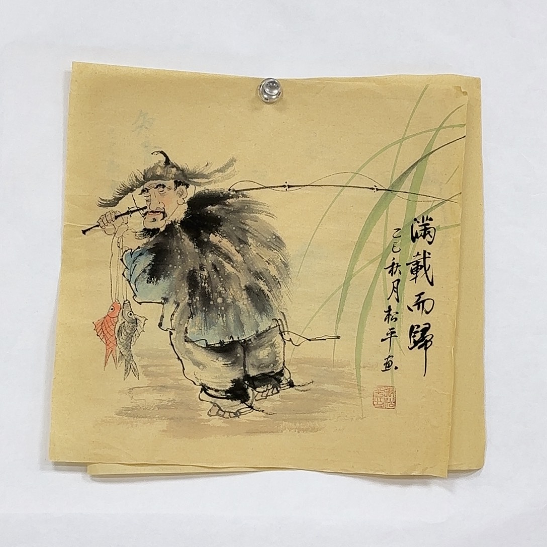 国画国画作品山水花鸟