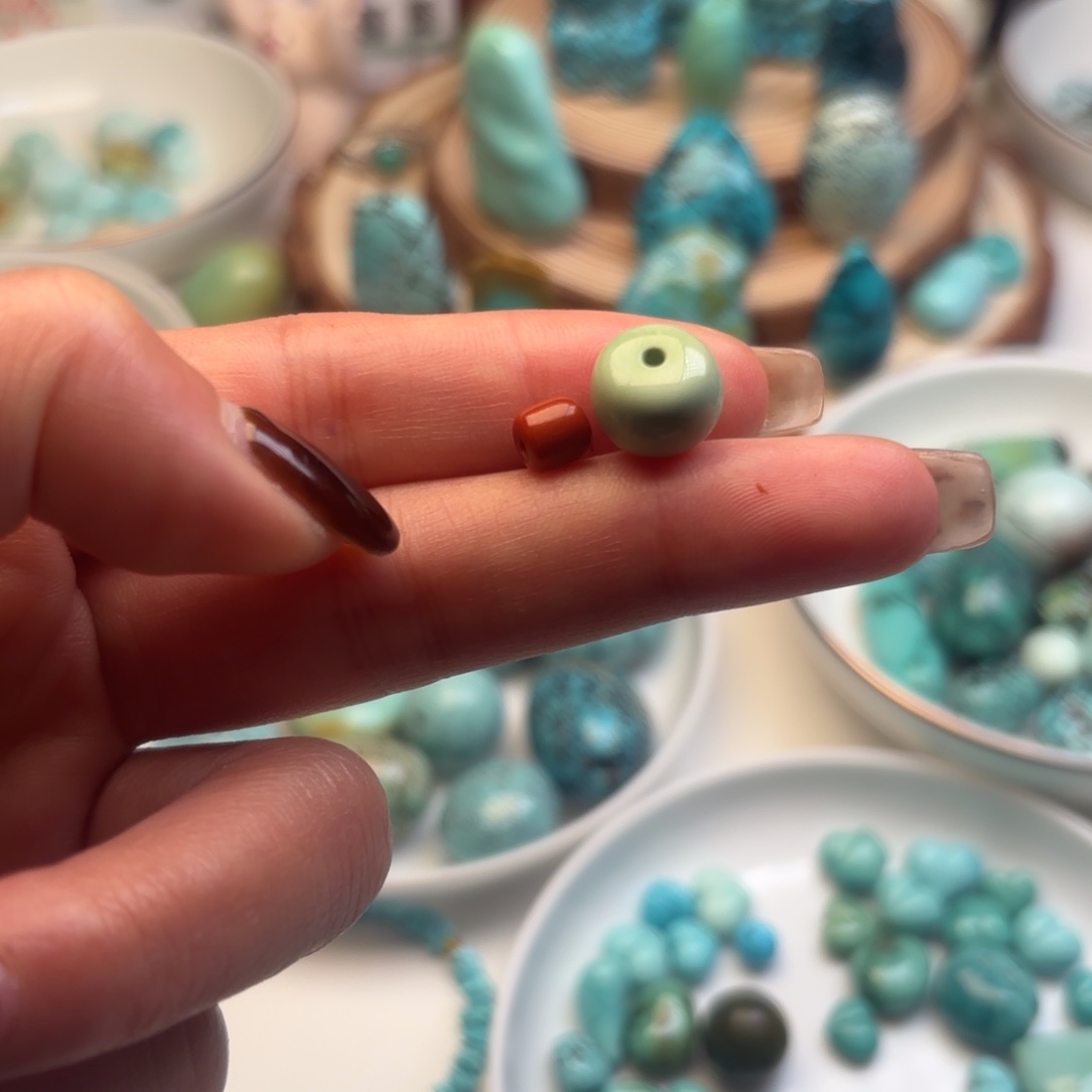 南红玛瑙未镶嵌单珠