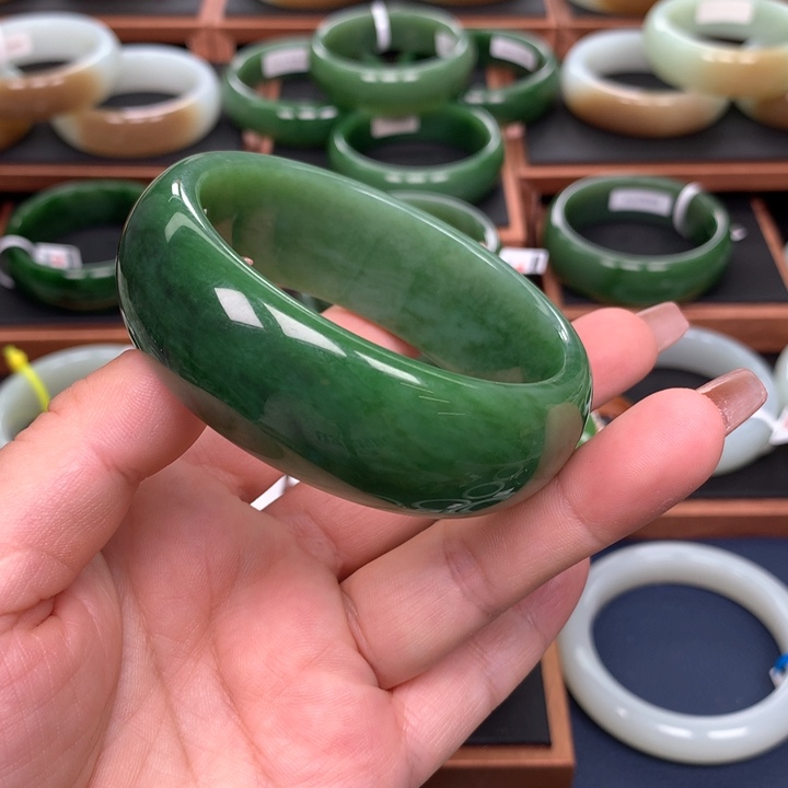 和田玉（碧玉）5960圈口未镶嵌