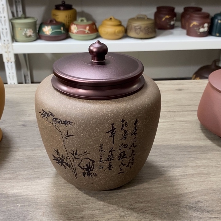 紫砂茶叶罐紫砂茶叶罐