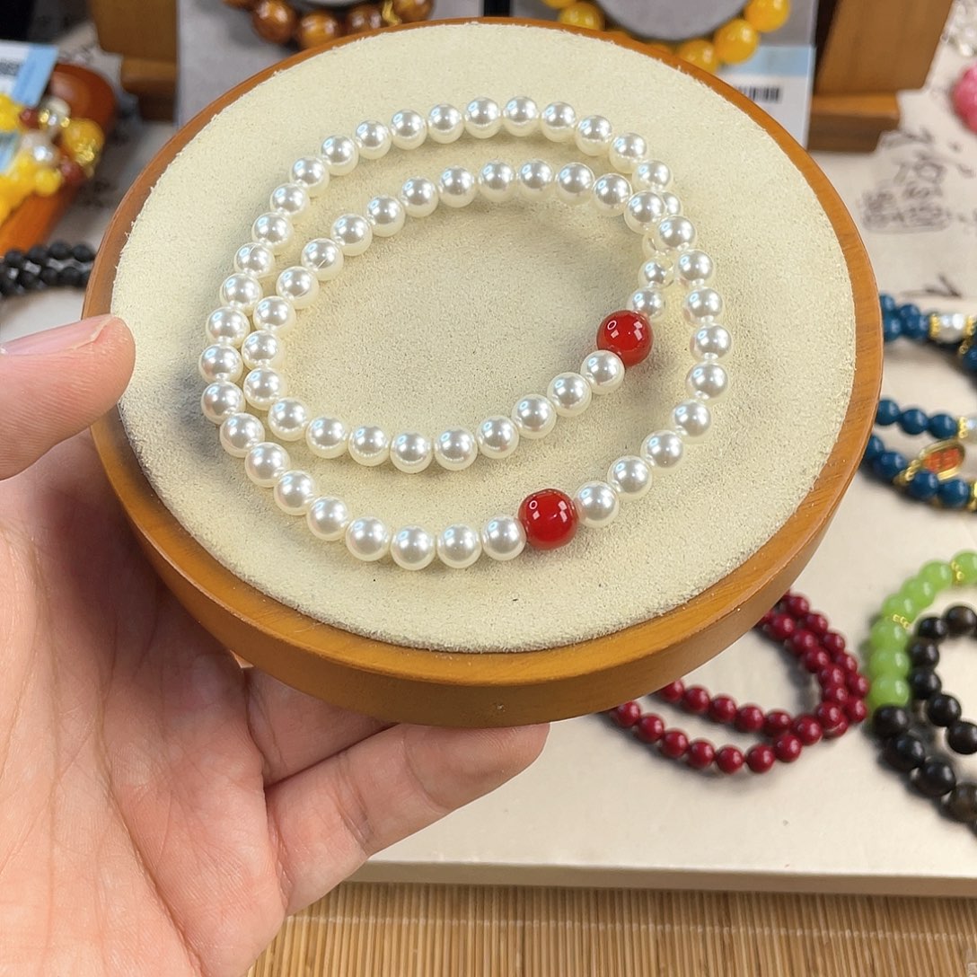 南红玛瑙手饰银S925镀金镶嵌