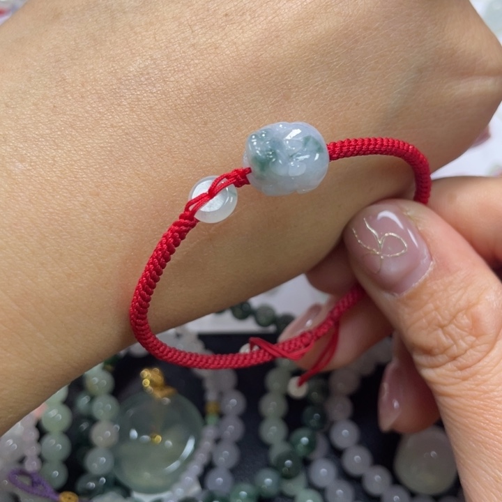 翡翠未镶嵌手绳78999999