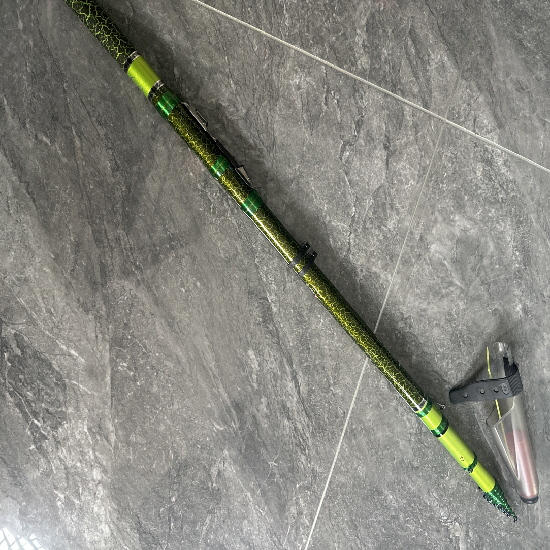 前打竿谷麦钓竿19调高碳超轻超硬不剪线三定位逗钓竿新款