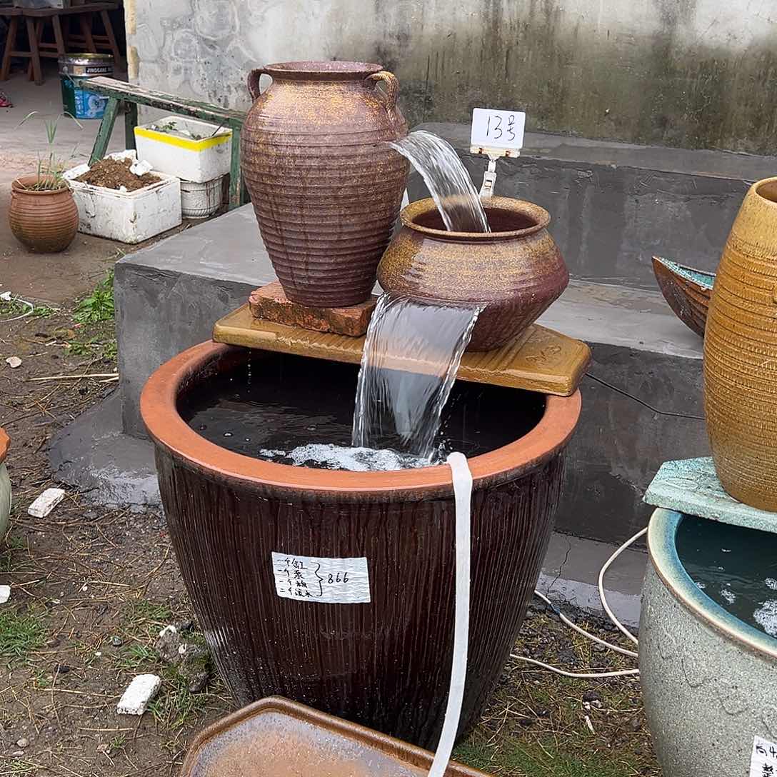 紫砂花盆整套流水