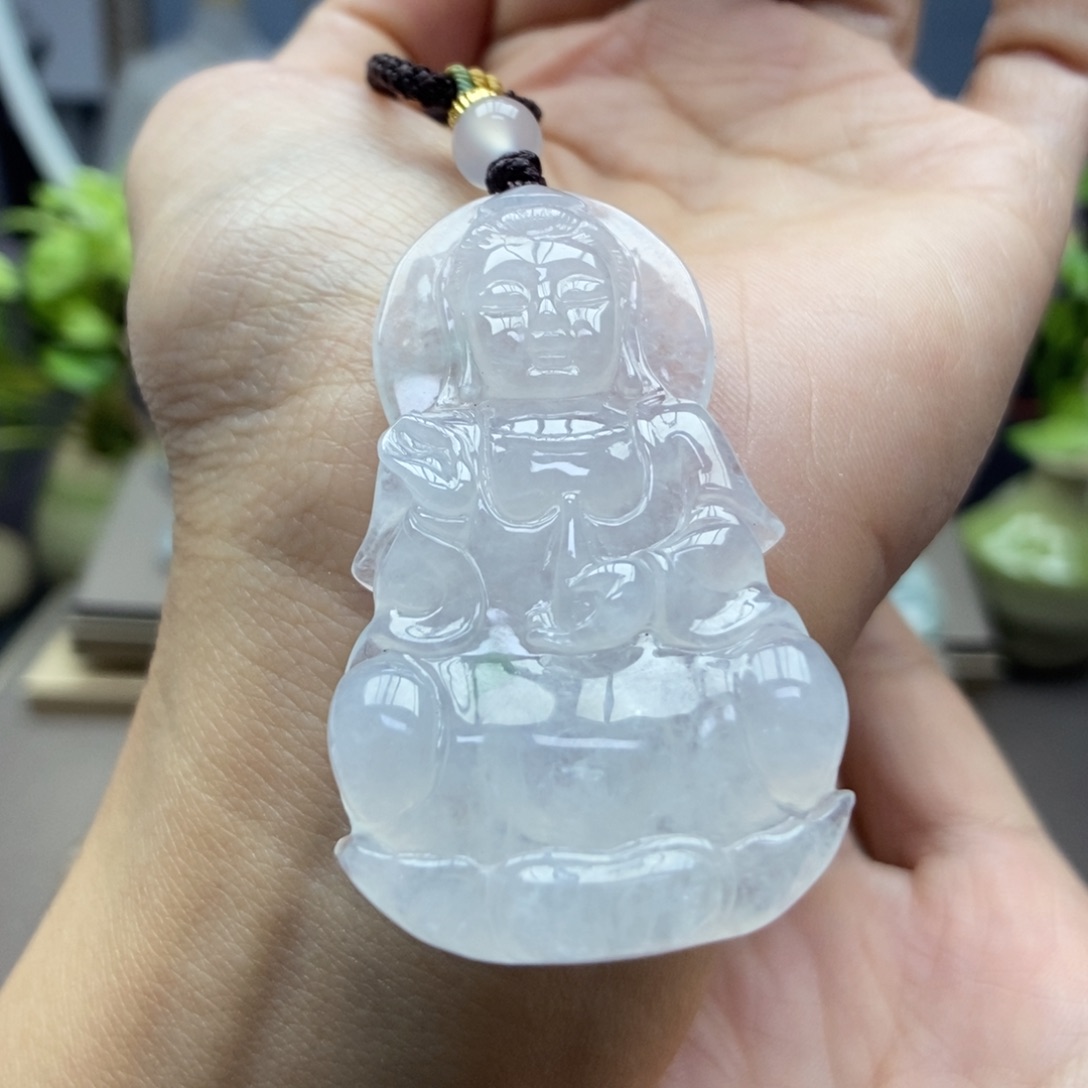 翡翠颈饰未镶嵌吊坠S35