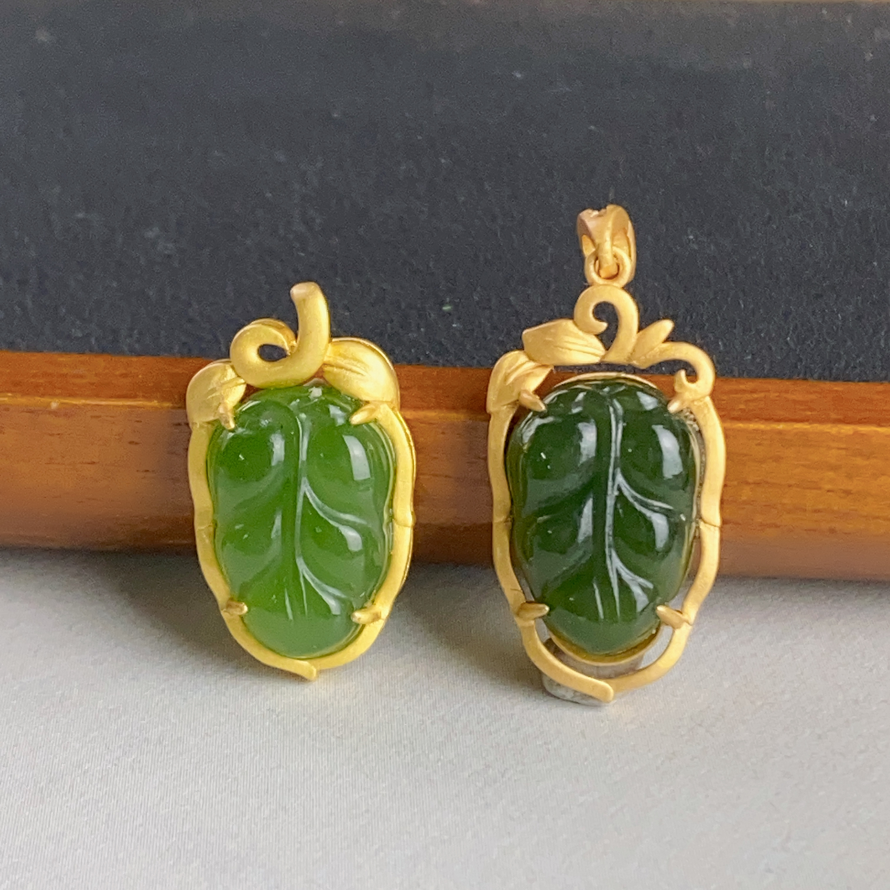 2003/和田玉叶子吊坠 时尚百搭款/多样性发/一件