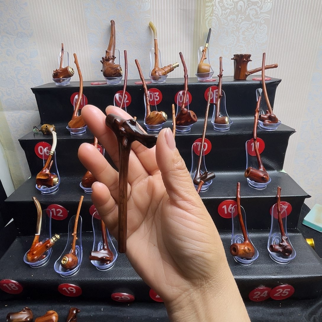 檬子木文玩斗一体成型文玩