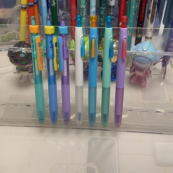 点石点石点石可擦蓝色7支