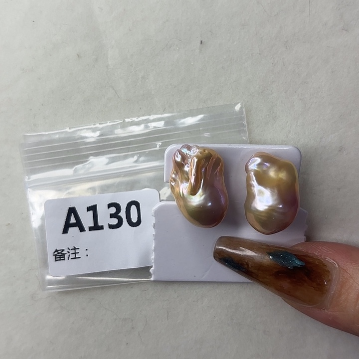 淡水珍珠耳饰银S925镶嵌