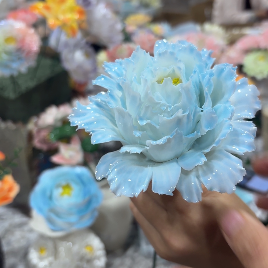 陶瓷花，拍满20发货，退款拉黑