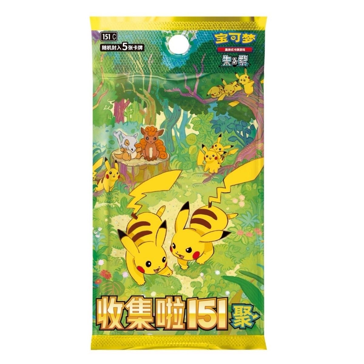 PTCG 简中宝可梦 151聚 瘦包 收藏对战式卡牌