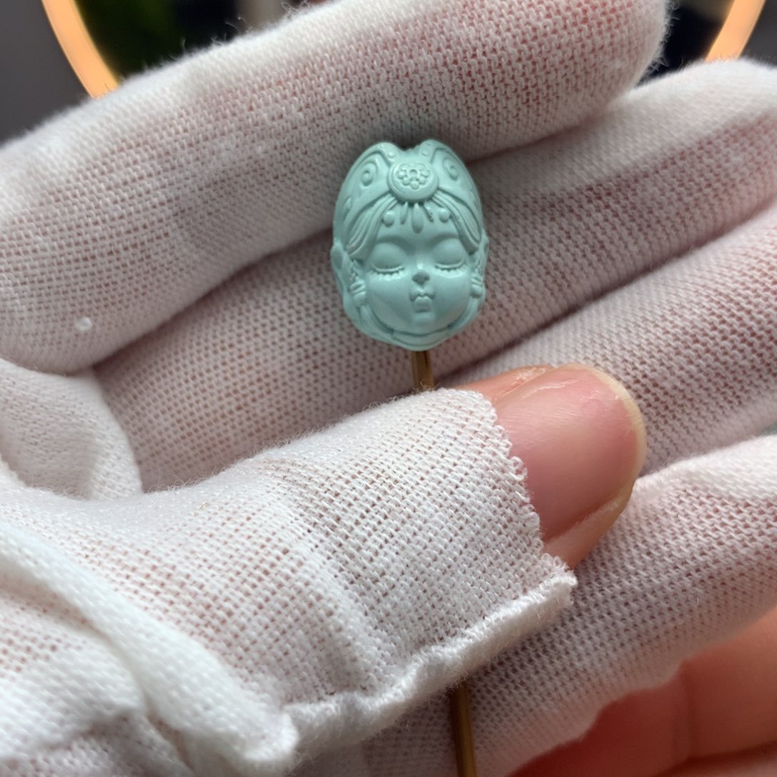 绿松石挂件未镶嵌