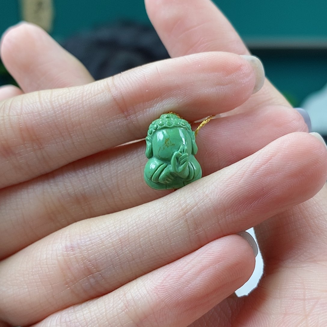 未镶嵌绿松石珠宝奇石