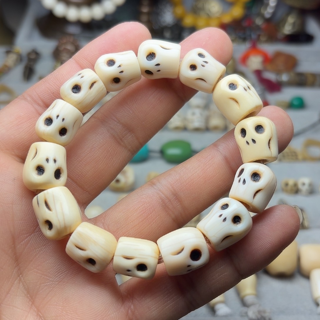 阿呆手串，恭喜发财！