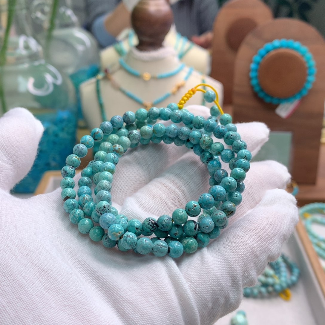 绿松石未镶嵌饰品