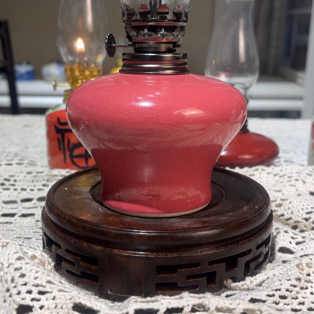 摆件景德镇陶瓷香薰灯