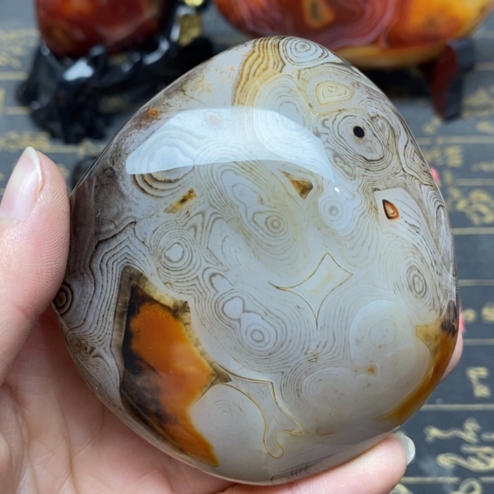 玛瑙/玉髓玛瑙未镶嵌用****8