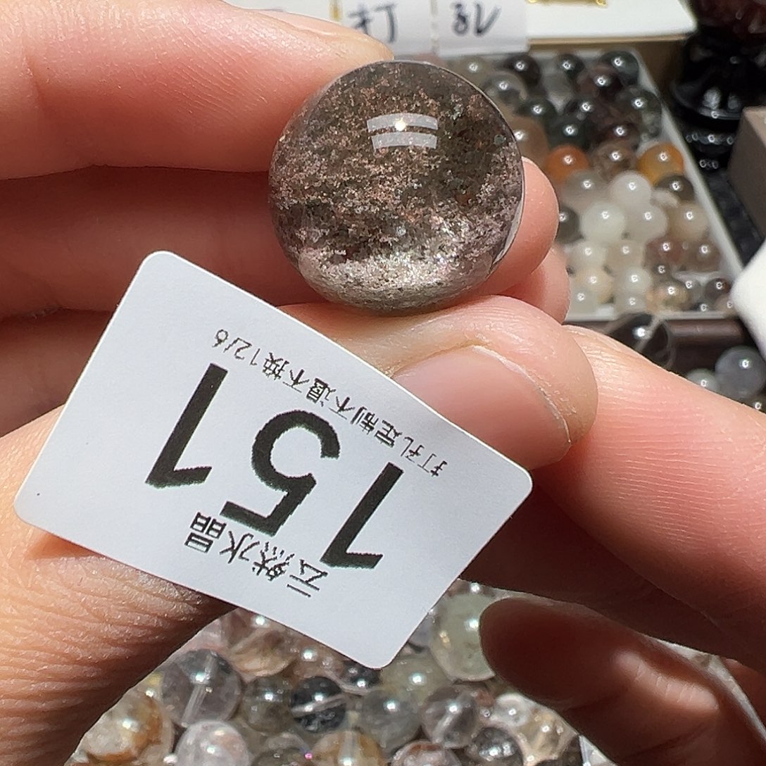 珠宝半成品水晶未镶嵌