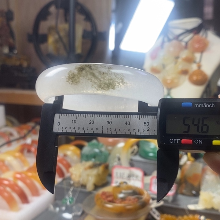 石英质玉（黄龙玉）合金手镯