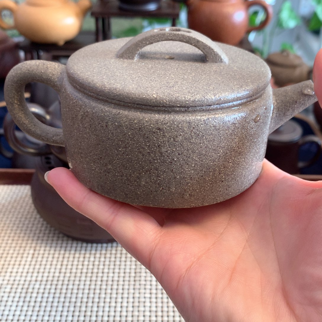 茶壶紫砂宜兴原矿青段170cc