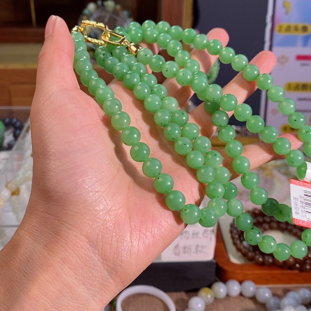 和田玉手串多样性拍一发一未镶嵌