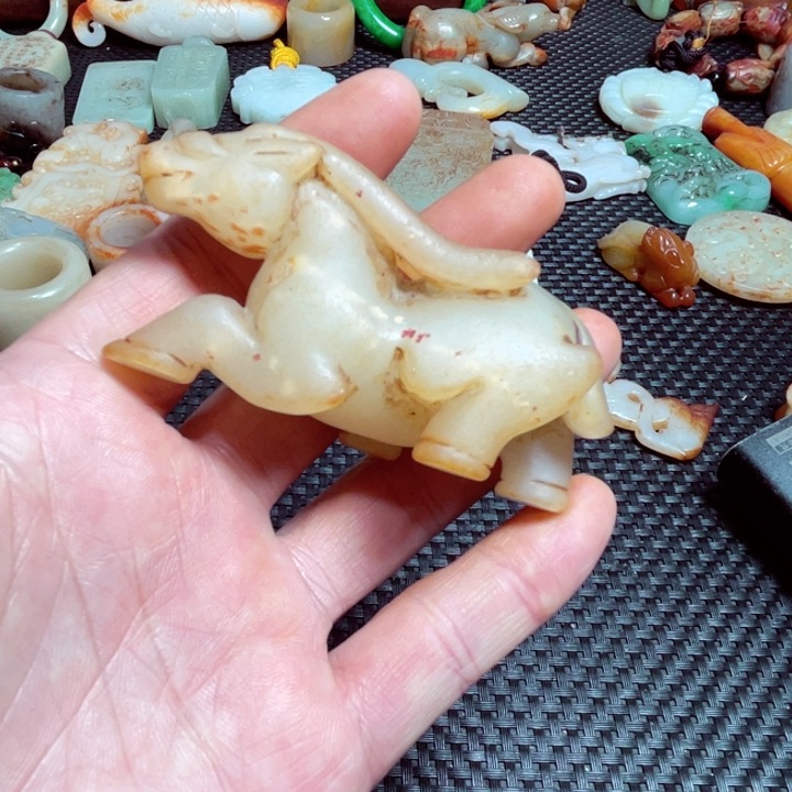 滴血莲花菩提把件