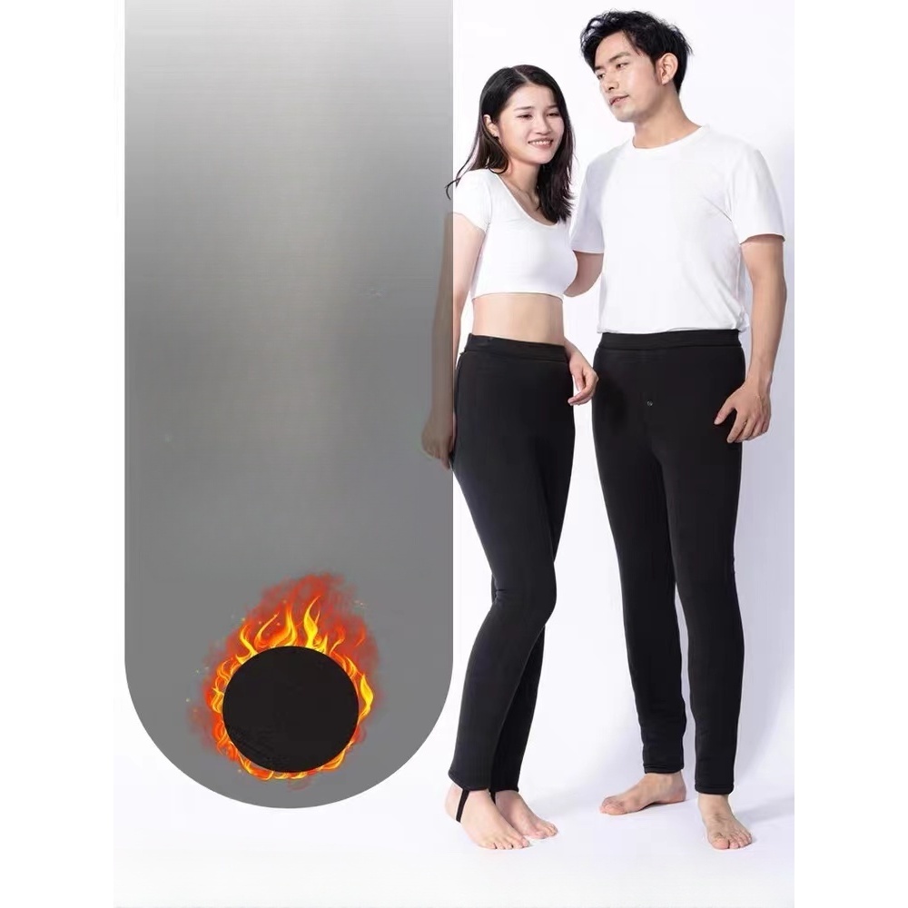 【米果妈】男士冬季新款加厚加护高腰保暖裤亲子B4743