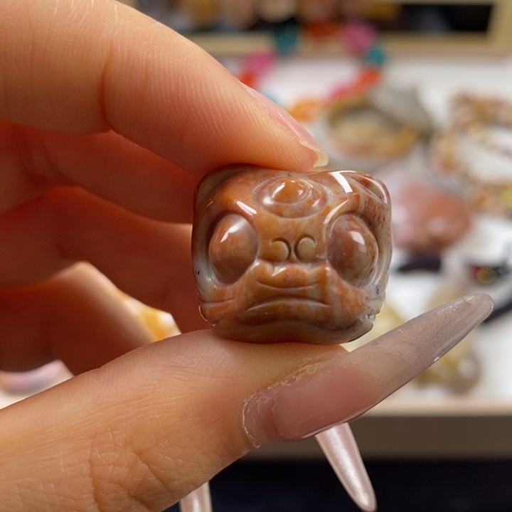 硅化玉颈饰未镶嵌14号链接