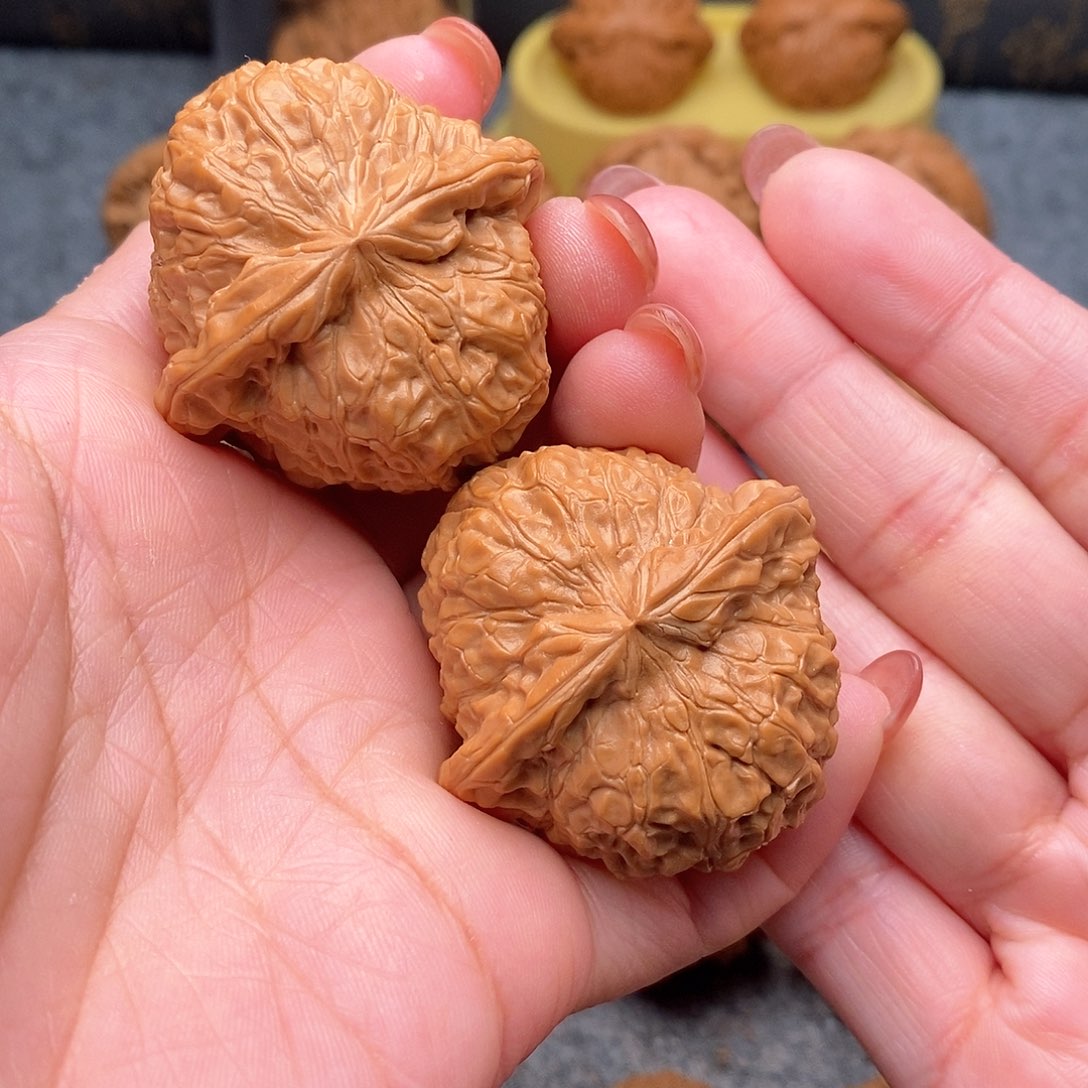 文玩核桃把件精品南瓜墩44全品