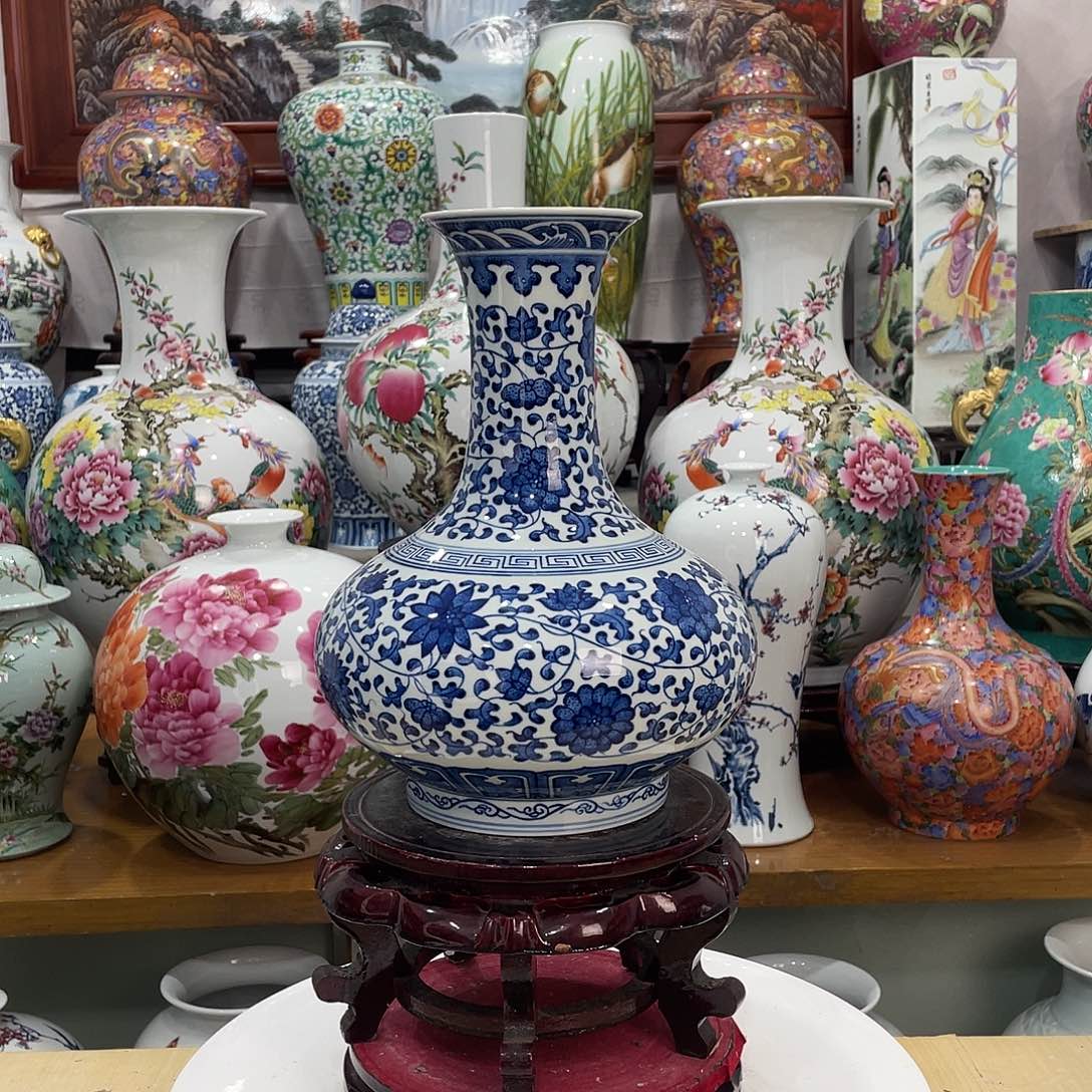 陵***敏摆件陶景德镇的陶瓷