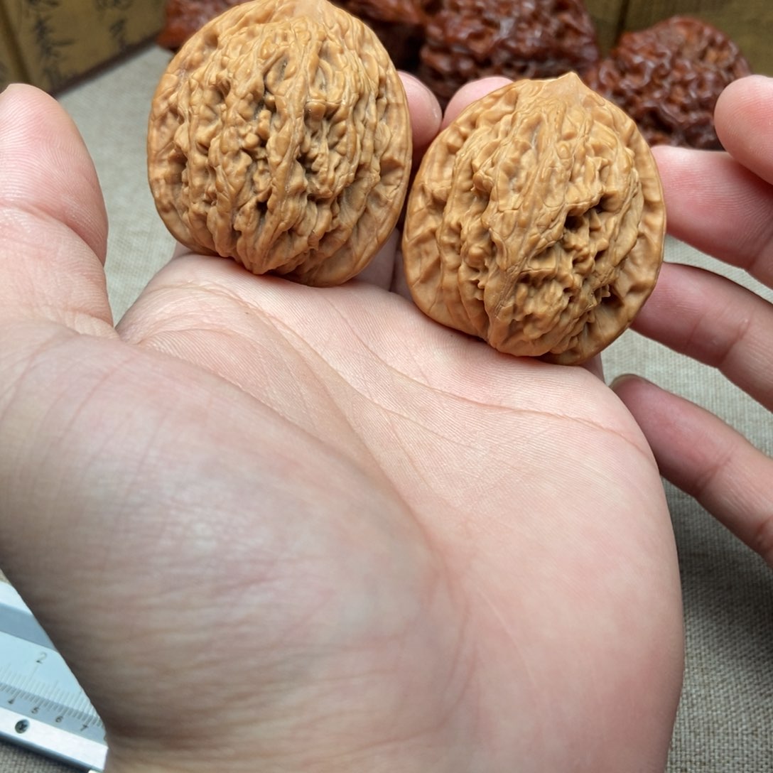 吊坠文玩核桃赵*航虎头